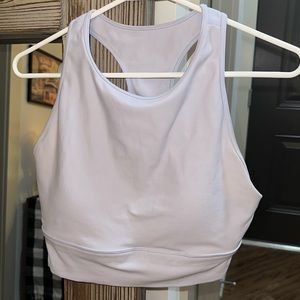 CALIA (L) Keyhole Sports Bra | Halogen Blue